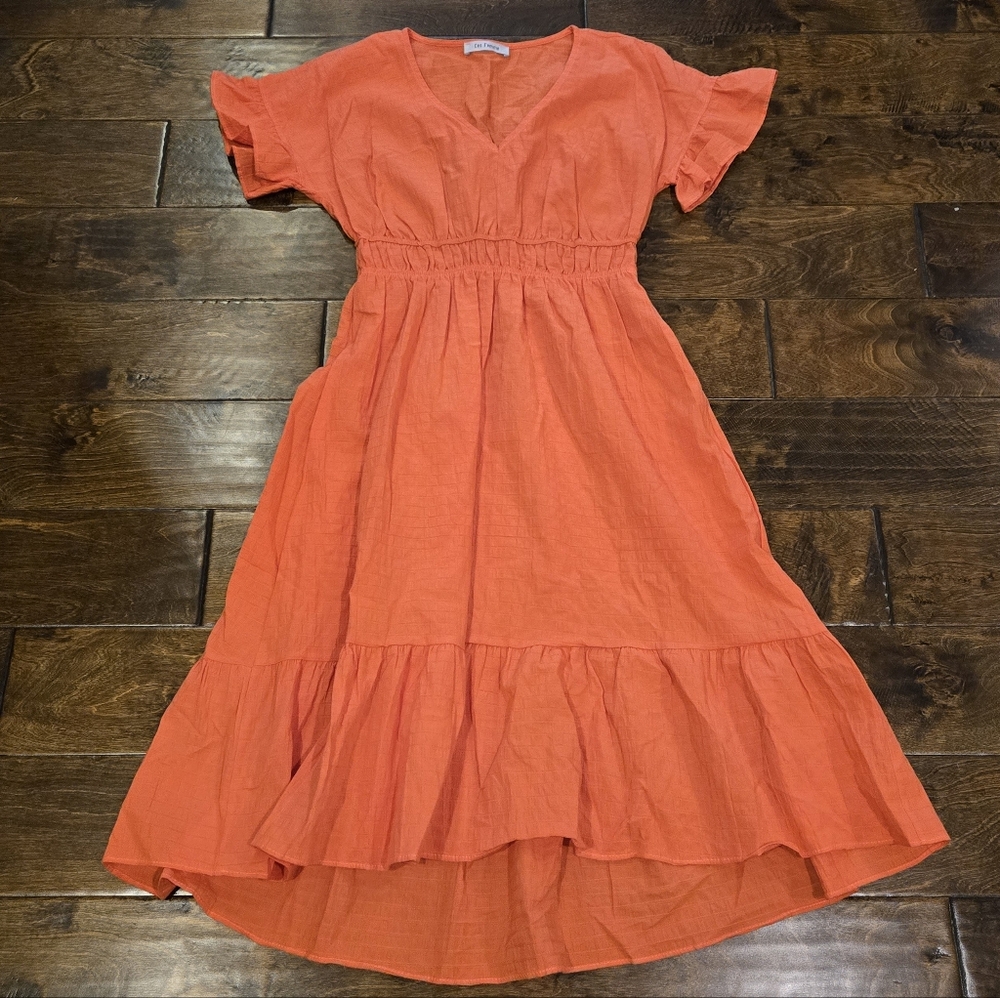 NWOT Ces Femme Dress Size S Coral